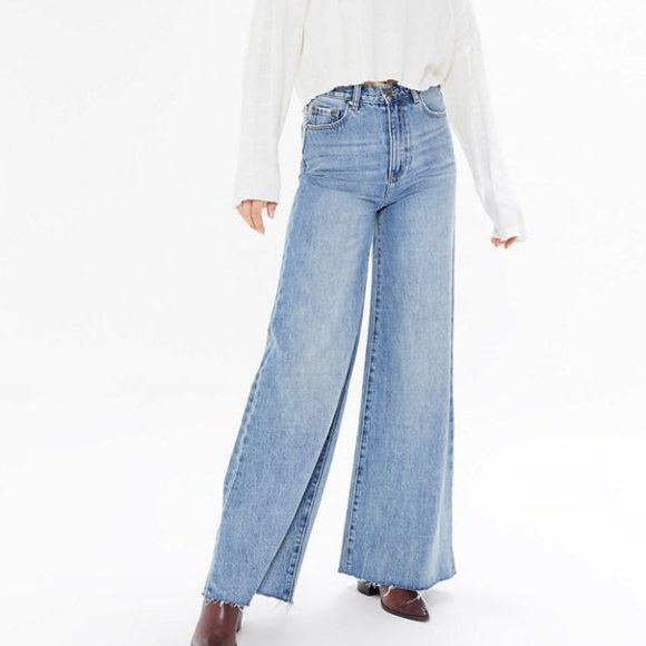Urban Outfitters Denim - ZGY DENIM Sweeper Mid-Rise Wide Leg Jeans NWT!